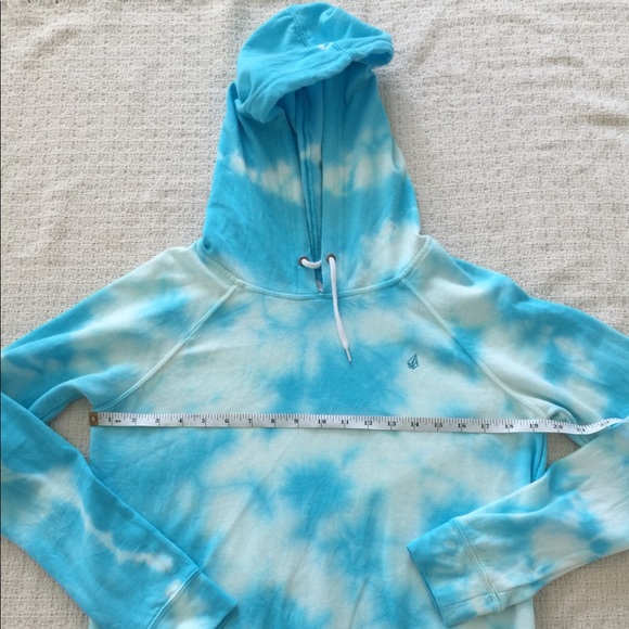 turquoise tie dye hoodie
